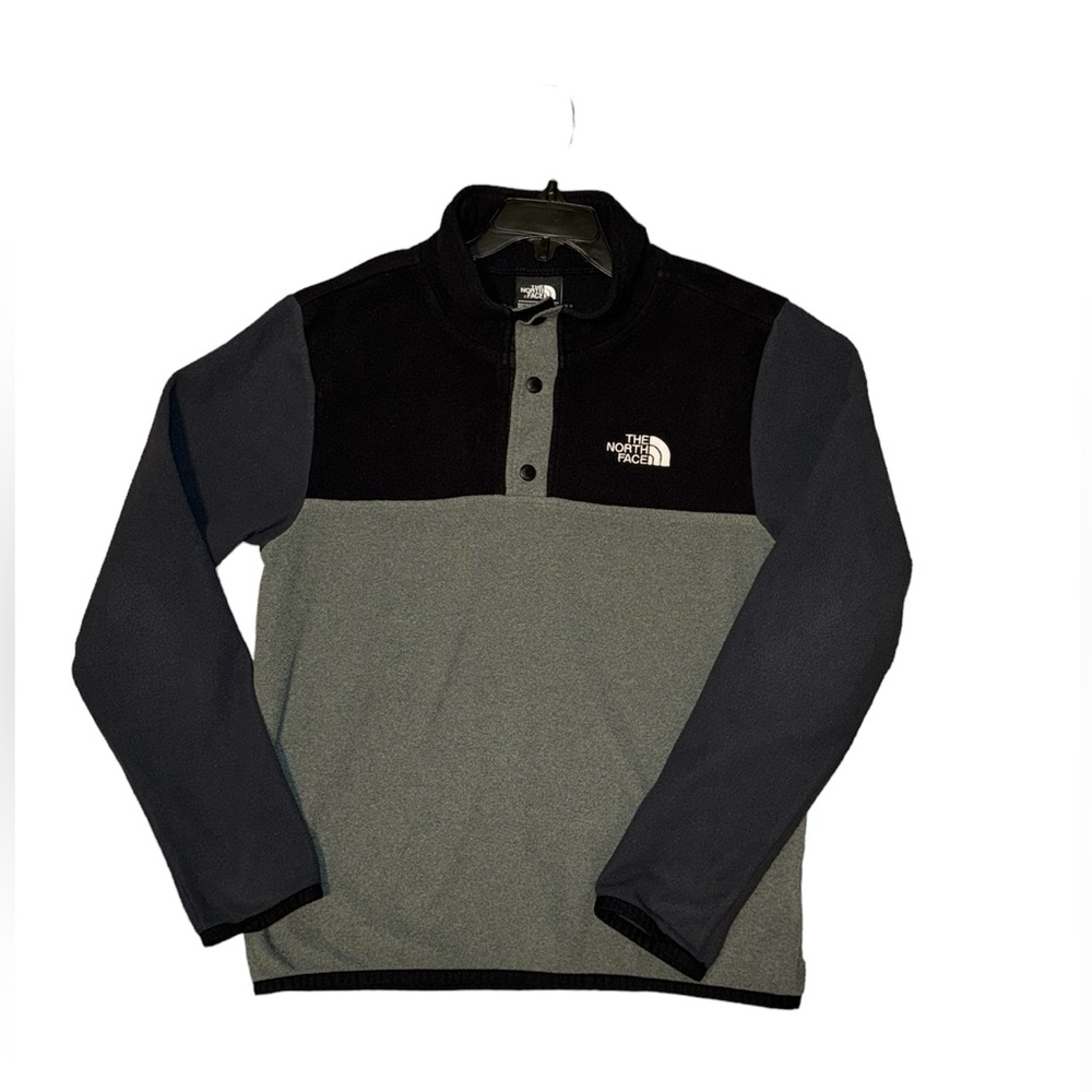 Boys North Face Quarter Snap Pullover